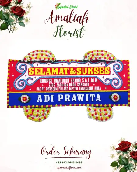 Papan Bunga Ucapan Selamat Towe