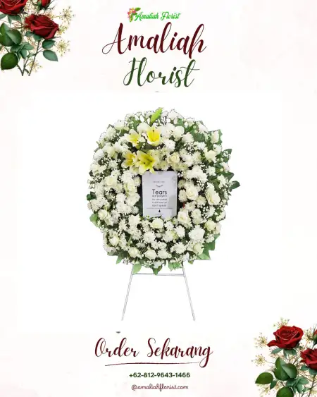 Krans Bunga Duka Towe